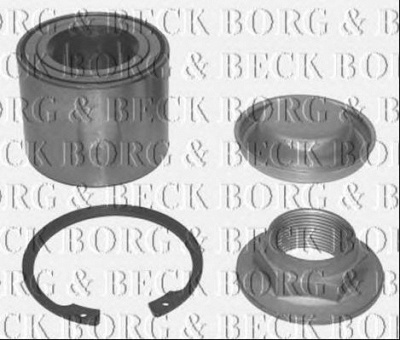 BORG & BECK bwk1072 -  Комплект подшипника ступицы колеса